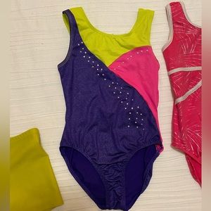 Girls gymnastics leotards